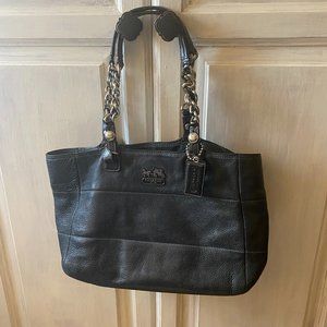 Vintage Black Coach Bag